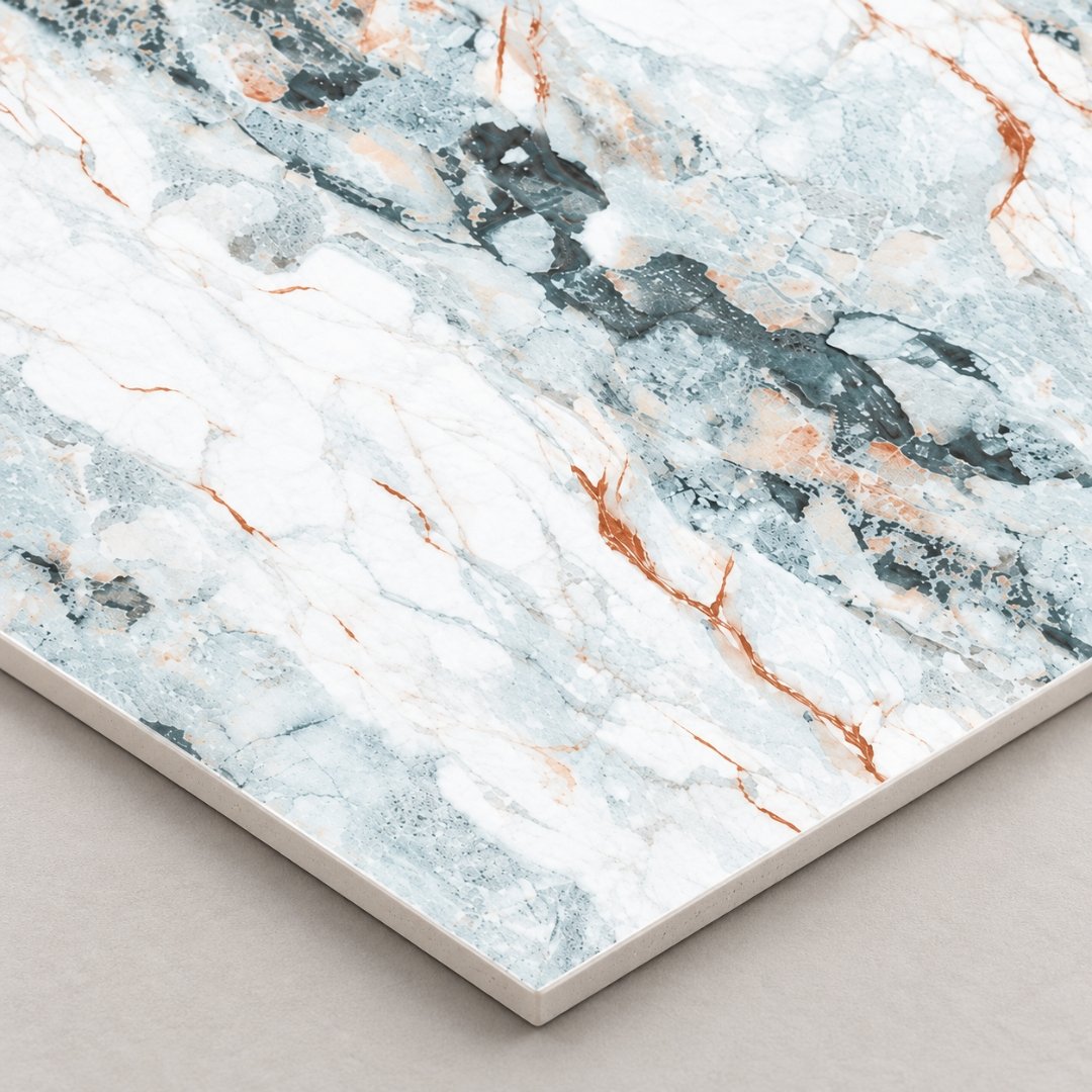 CA EBIZA AZUL_EL, marble-look wall tile for bathroom (view 4)